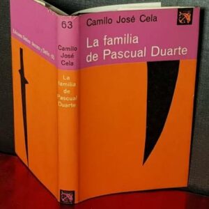 C J CELA La familia de Pascual Duarte Destino 8423307336