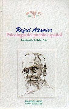 Rafael Altamira Psicologia del pueblo español