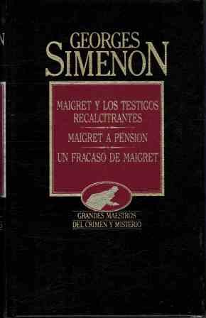 George Simenon Maigret y los testigos recalcitrantes RBA 847530480x